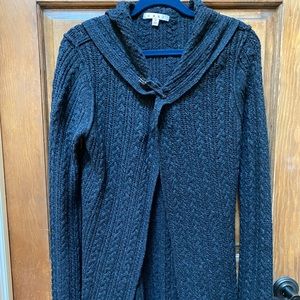 Cabi insanely soft long cardigan charcoal grey Size M